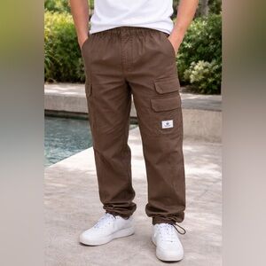 Jordan Men's Brown Cargo Pants size S